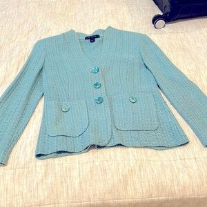 St. John blue jacket